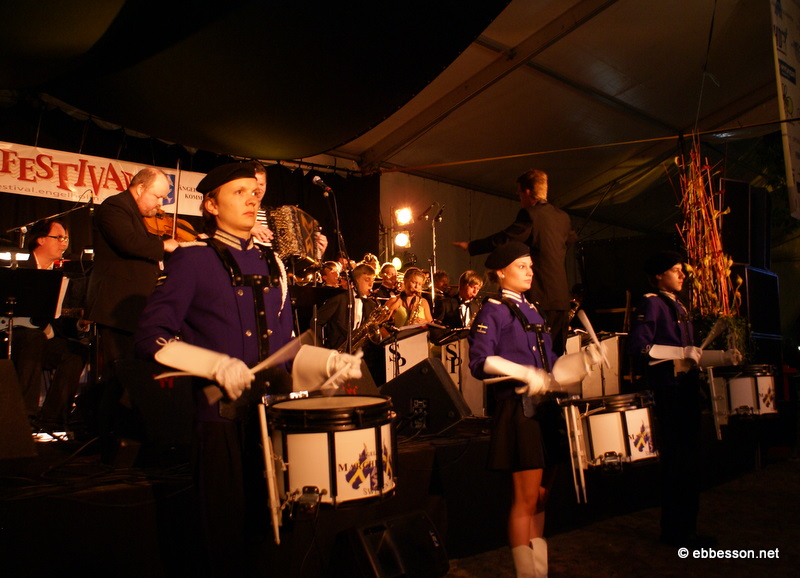 DSC07239.JPG - Sir Prajz Big Band med Kalle Moreus & Bengan Janson, Highland